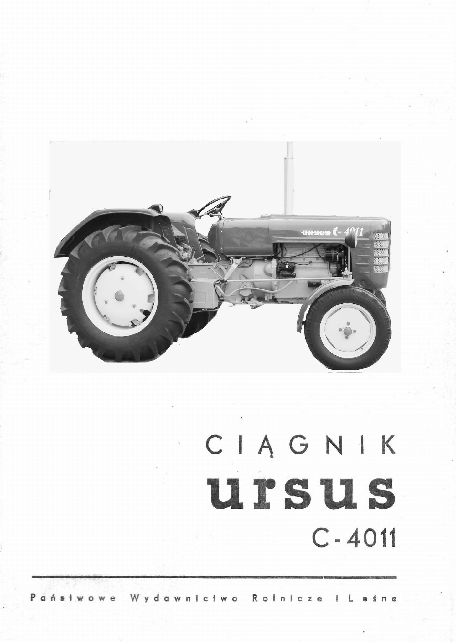 INSTRUKCJA OBSŁUGI URSUS C-4011 kopia KLASYCZNE TRAKTORY